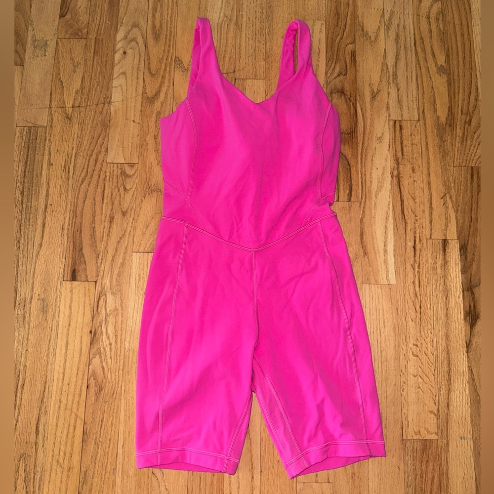Lululemon onesie sonic pink 6